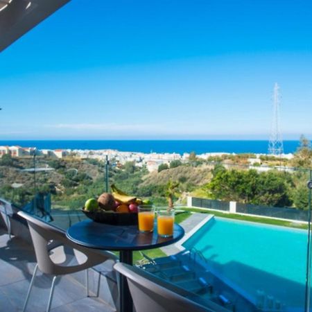Orama Luxury Villa 4 Bedrooms With Private Pool Hersonissos  Exterior foto