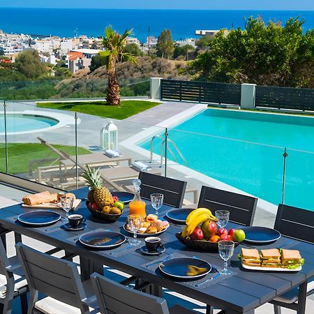 Orama Luxury Villa 4 Bedrooms With Private Pool Hersonissos  Exterior foto