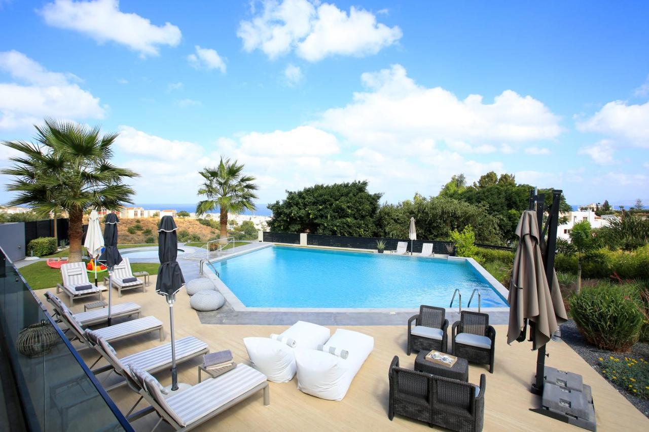 Orama Luxury Villa 4 Bedrooms With Private Pool Hersonissos  Exterior foto