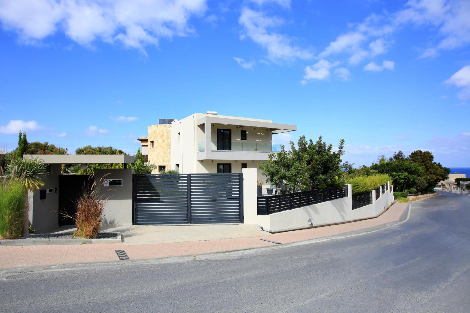 Orama Luxury Villa 4 Bedrooms With Private Pool Hersonissos  Exterior foto